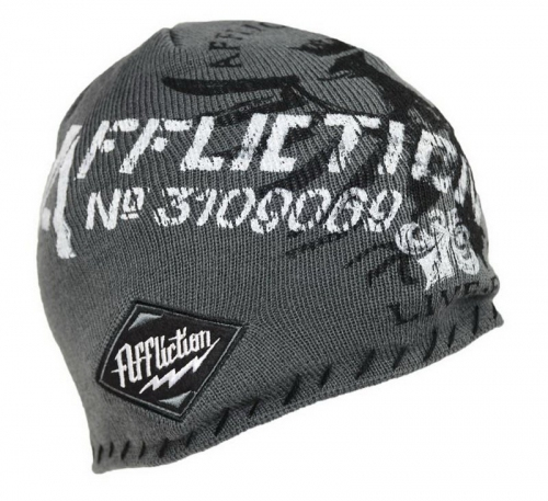Шапка Affliction MMA Eagle Grey Beanie купить